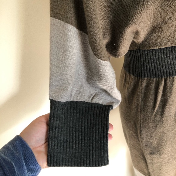 SOLD Connected Apparel Neutral Sweater Dress - Picture 3 of 5